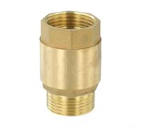 Válvula de retención de latón para prevención de reflujo, para sistemas de combustible, aire y aceite, presión máxima de 1 5 MPA (1 pulgada)