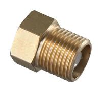 Válvula de retención de latón, rosca hembra de 1/2" a macho de 1/2", antirretorno, unidireccional, rosca hembra a macho, válvula antirreflujo resistente al ozono