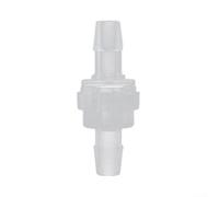 Válvula de retención de plástico para líquidos y gas, uso profesional en entornos automotrices, marinos y agrícolas (7 mm)