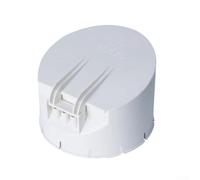 Válvula de retención de tubo de drenaje de 50-160 mm, filtro antiolor y antireflujo de PVC para drenaje al aire libre, balcón y jardín, compatible (160 mm)