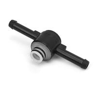 Válvula de Retención del Filtro de Combustible 1J0127247J Válvula de Retorno del Filtro de Combustible de Plástico Negro Reemplazo de la Válvula de Retención del Filtro de