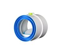 Válvula de retención for ventilador escape tubería, campana extractora redonda PVC, compuerta ventilación antirretorno, rejilla del conducto aire
