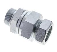 Válvula de retención hidráulica Anillo de corte 42L (M52x2) y G1-1/2'' Acero macho 1-100bar (15-1450)psi Rosca-Tubo ISO 8434-1