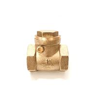 Válvula de retención horizontal latón del hilo femenino 1/2" 3/4" 1" 2" 3" 4" for evitar el reflujo agua(2 Inch)