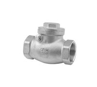 Válvula de retención oscilante de acero inoxidable 304 DN50(1I2 Type A)
