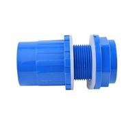 Válvula de retención oscilante PVC for tubería soldada con solvente, paquete 2, 5 o 10, accesorios azul 20-50 mm for conector drenaje acuario (20, unidades)(40mm,2Pcs)