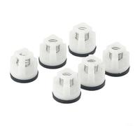 Válvula de retención para lavadora de alta presión para cabezal de bomba de aluminio, adecuada para Kärcher K2/K3/K4 Series (modelos 280/380/360) - 6 piezas de repuesto