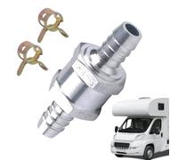 Válvula de retención para vehículos recreativos, adaptador de prevención de reflujo de una sola vía, válvula de retención para coche, equilibrio de presión automotriz, caravanas, autocaravanas
