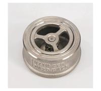 Válvula de retención tipo wafer de acero inoxidable 304, DN20, 3/4", antirretorno, unidireccional