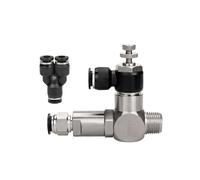 Válvula de retención unidireccional con control piloto neumático PCV06//08/10/15(PCV15 12mm set)
