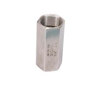 Válvula De Retención Unidireccional De Acero Inoxidable 304/316, Hembra De 3/4", 1100 Psi, Puerto Completo, For Aire, Gas Y Agua.(304 Stainless Steel)