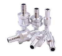 Válvula de retención unidireccional de aleación de aluminio de 6/8/10/12/14/16 mm for carburador y sistemas de combustible de baja presión.(14mm)