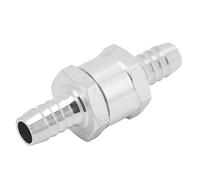 Válvula de Retención Unidireccional, Yosoo Válvula de Retención Unidireccional sin Retorno Aleación de Aluminio Universal para Combustible Gasolina Aceite Gasolina Diésel Agua(10mm)