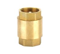Válvula de retención, válvula de retención en línea de latón | Válvula de horizontal de 1 vía sin retorno de latón macizo, de horizontal de 1 vía sin retorno de macizo