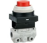 Válvula De Rodillo Mecánica SMC 2/2 Vías Rc1/8'' - VM121-01-02SA