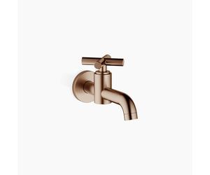 Válvula de salida Dornbracht TARA para montaje en pared, agua fría, 30010892-42, Color: bronce cepillado