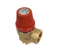 VALVULA DE SEGURIDAD CALEFFI 3 BAR 1/2 MACHO COMPATIBLE LAMBORGHINI 04503980 HER