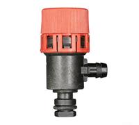 Válvula de seguridad de caldera de gas Válvula de alivio de presión para horno de calefacción montado en la pared Ariston, piezas de repuesto de plástico rojo y negro