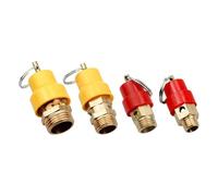 Válvula de seguridad del compresor de aire, limitación de conducción, anillo de tracción automático, alivio de escape, 8Kg, 2 puntos, 1/4, 1 Uds.(RedHat28kg)