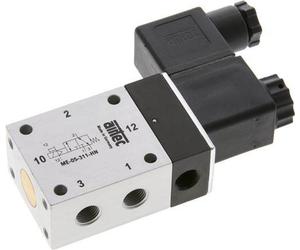 válvula de solenoide 3/2 G1/8'' Piloto externo 230V AC 0-10bar/0-140psi Airtec