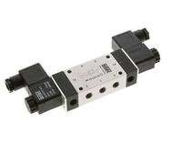válvula de solenoide biestable 5/2 G1/8'' Piloto externo 24V DC 0-10bar/0-140psi Airtec