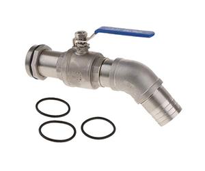 Válvula de tambor de 200 l, 200 litros, válvula de barril de aceite, grifo de válvula de alimentación de 46 mm