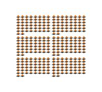 Válvula de Tubo de 1/4 Pulgadas 300 Piezas Controlador de Manguera de 4/7Mm Adaptador de Púas Accesorio de Sistema de Riego por Goteo para