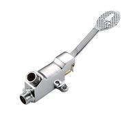 Válvula de un solo pie, grifo de fregadero de baño, interruptor de control de pedal de pie de cobre para grifo de baño de 1/2 pulgada