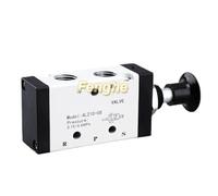 Válvula de vaivén manual de aleación de aluminio de 5 vías y 2 posiciones serie 4L 4L110-06 / 4L210-08 / 4L310-10(4L210-08)