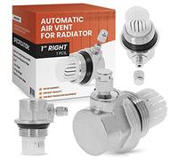 Válvula de Ventilació Para Radiador 1'' Derecha Latón Universal Purgador Salida de Aire Válvula de Corte Sistemas de Calefacción