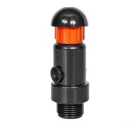 Válvula de ventilación automática con rosca NPT para tanque de agua y riego por goteo, válvula de liberación de aire de plástico, accesorios de invernadero, 3/4 pulgadas, paquete de 2 (1 pulgada)