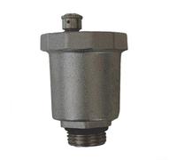 Válvula de ventilación automática de cobre para calentadores de agua solares, calderas y sistemas de radiador, purgador eficiente a cerraduras de aire (1/2 4)