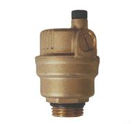 Válvula de ventilación automática de cobre para calentadores de agua solares, calderas y sistemas de radiador, purgador eficiente para liberar el aire atrapado y evitar bloqueos, accesorio resistente