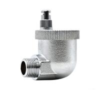 Válvula de ventilación automática de latón de 0.5 pulgadas de alto para | Resistencia a altas temperaturas, construcción de latón robusto, sellado fiable, listo para calentador solar, evita fugas