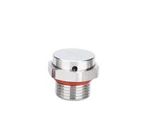 válvula de ventilación impermeable 1 Uds. Válvula de ventilación aire impermeable acero inoxidable 304 M5 M6 M8 M10 M12 tornillo en tapón protector respiradero Metal(M12X1.5B)