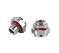 válvula de ventilación impermeable 1 Uds. Válvula de ventilación impermeable acero inoxidable 304 E-PTFE válvula Metal tornillo en tapón protector M8 M12 M16 M20(SS G1-4 1pcs,Not with nut)