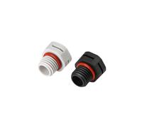 válvula de ventilación impermeable Válvula de ventilación tornillo transpirable nailon con tapón impermeable M5 * 0,8 for iluminación LED o carcasa(Light Grey,M8_4PCS)