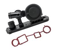 Válvula de ventilación PCV Temproad, Modelo 06F129101N, Negro, Plástico ABS, Compatible con Audi A1 A3 A4 A6 TT 2.0 TFSI