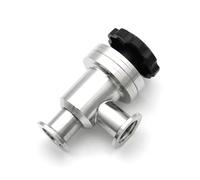 Válvula deflectora de alto vacío manual tipo L de acero inoxidable, válvula angular, válvula de aleta de vacío, válvula de seguridad de gas KF16 KF25 KF40 KF50(KF25)