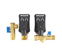 Válvula desagüe electrónica 1/2, filtro de compresor aire, tanque almacenamiento seco, Enfriador drenaje, válvula magnética electromecánica seca, 220v, 1 Uds(Split-Body type)