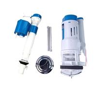 Válvula Descarga Inodoro Toilet Drain Intake Valve Tank Fittings Inlet Flush Water Saving Piece Cistern Mechanism WC Kits(One-pieces 28cm B2)