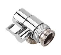 Válvula Desviador M22 X M24, Latón Excentricas Grifo, Adaptador T Grifo de Desvío Brazo Ducha Fregadero Baño Parte Repuesto Torneira Cozinha Para Cocina del Cuarto Mental Sola Manija Cromo Pulido