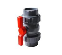 VáLvula Desviador Para Grifo 1 unidad de válvula de bola de doble unión de PVC con conector rápido for válvula de control, diámetro interior de 20 mm a 110 mm(40mm)