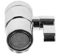 Válvula Desviadora de Bañera de 1/2 Pulgada, Aleación Plata | Control Estable, Alta Dureza y Resistencia a Deformación, Adaptador para Grifo de Baño y Ducha