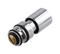 Válvula desviadora de ducha con resorte, interruptor de agua triple de latón cromado para accesorios de fontanería de baño