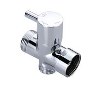 Válvula desviadora de ducha de 3 vías, divisor de brazo desviador de ducha de latón macizo, adaptador de válvula desviadora de grifo de latón de 1/2 pulgada para cabezal de ducha de mano