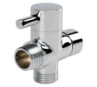 VáLvula Desviadora Ducha 1 divisor de ducha, grifo desviador, válvula de tres vías, aguja, interruptor de boquilla de baño, un punto, dos conectores