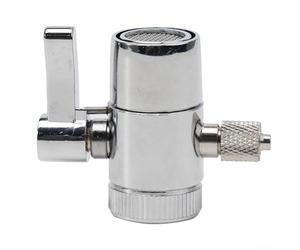 Válvula desviadora para sistemas RO de encimera con lengüeta G1/4 pulgadas y rosca M22 x para montaje de grifo de cocina