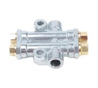 Válvula distribuidora de aceite de grasa para centralizada para sistemas de lubricación en maquinaria textil Sistemas transportadores y equipos de manipulación de materiales (2 posiciones)