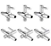 Válvula Distribuidora De Aire 3 Vías para Acuario, Palanca Control Flujo De Aire, Divisor para Peceras Y Estanques, Según Elección(Without Accessories,4-Way)